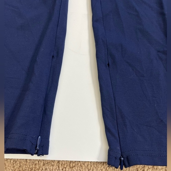 Fabletics Ponte Skinny Zip-split Pants Blue Size Small New with Tags - Picture 8 of 12